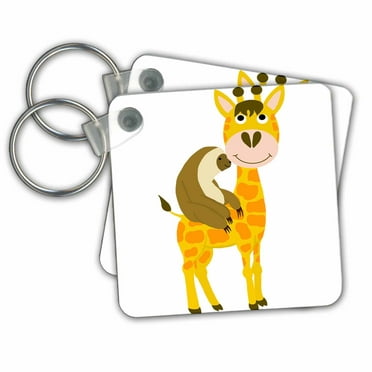 T-Shirts 3dRose All Smiles Art Animals Cute Funny Giraffe Sending Text Message Cartoon 